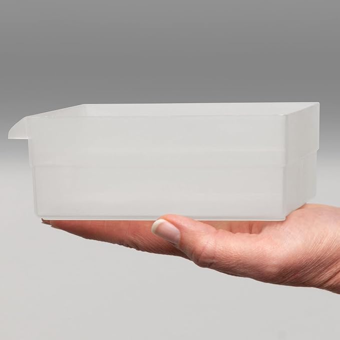 Akro-Mils 26-Drawer Plastic Storage Cabinet, 20"W x 6"D x 10"H, Black
