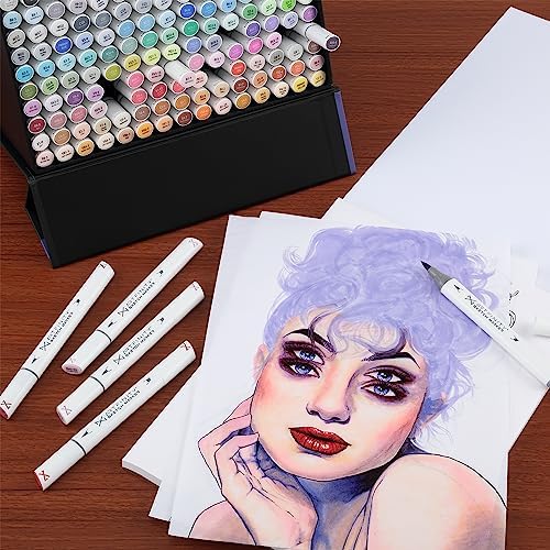 Artfinity Sketch Markers - Set of 3 - Mellow PEach YR2-3, Vibrant, Professional, Dye-Based Alcohol Markers for Artists, Drawing, Travel, & More
