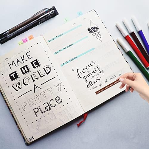 Vintage Scrapbook Stickers, 406pcs Quote & Word Stickers for Journaling, Junk Journal, Scrapbooking, Planners, Collage Album (Colorful)