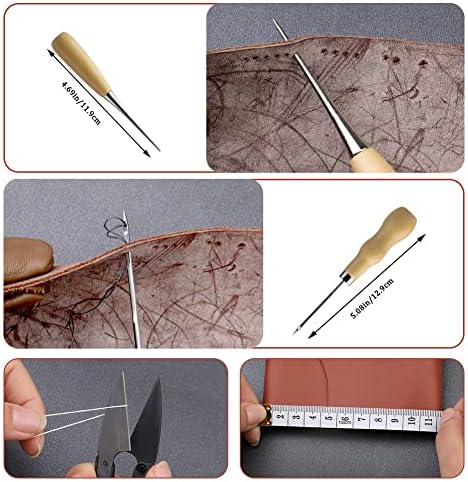 Sewing Kit for Adults, 38 Pcs Heavy Duty Sewing Kit with Upholstery Needles