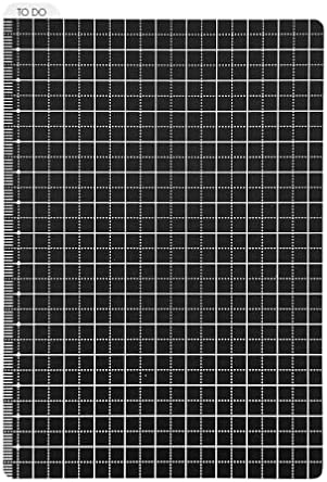 Shitajiki Pencil Board (A5 — Notebook Accessory Compatible with Bullet Journal, Hobonichi, Midori MD, Rhodia, Tomoe River Paper and More! (A5 (148 x 210mm), Black)