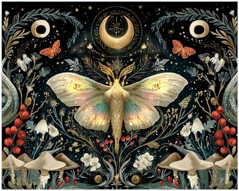 Reivworl Butterfly Paint by Numbers Kit for Adults, Butterfly Paint by Number for Adults, Painting by Number Kits for Gifts and Wall Decor 16x20Inch