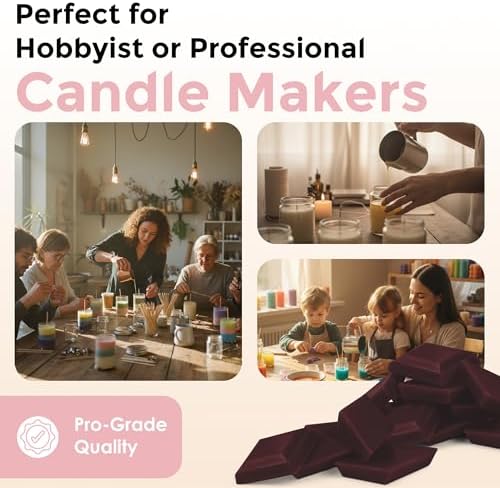 Pale Pink Candle Dye Chips, Soy & Paraffin Candle Making, 50 Pack