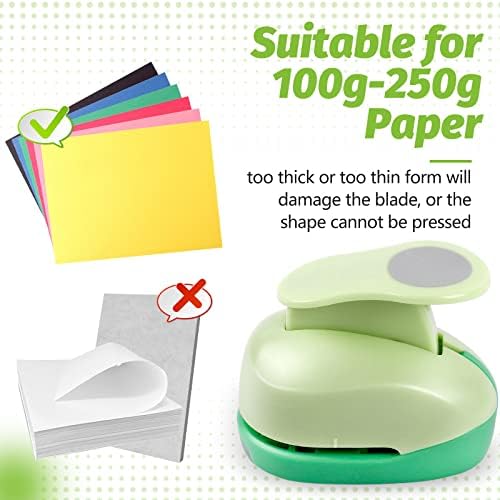 UCEC Circle Punch, 1.75 Inch Hole Punch for Crafting, Scrapbooking, Cards, Arts and Fun Projects - Handmade Paper Craft Circles