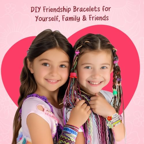 CEUCAL Bracelet Making Kit for Girls 8-12 - Friendship Bracelet Kit
