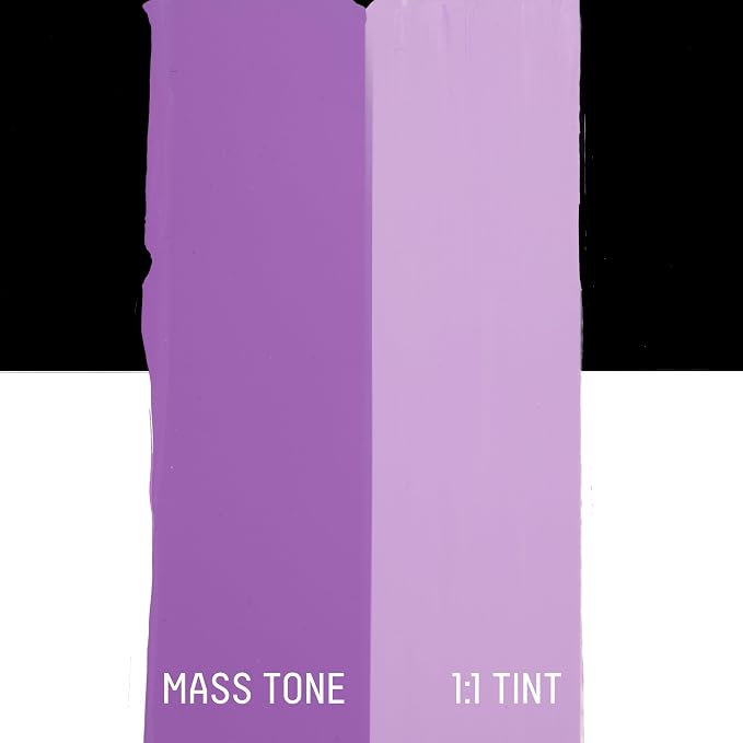 Liquitex BASICS Acrylic Paint, 4-oz Tube, Brilliant Purple | Medium Viscosity, Satin Finish, Lightfast, Fine Art Pigments, Range of Opacities, Easy Blending