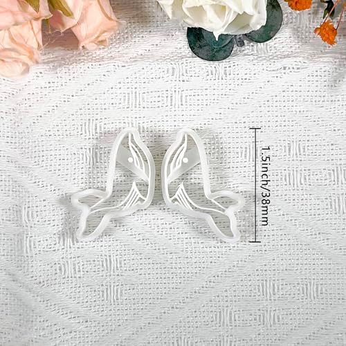Xaekicr Whale Polymer Clay Cutters for Earrings – Ocean Animal Clay Cutters, DIY Polymer Clay Molds for Jewelry Making, Clay Tools Set for Handmade Crafts