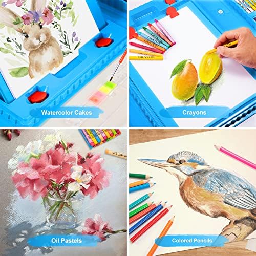 Art Supplies, 272 Pack Art Set Crafts Drawing Kit for Kids Girls Boys Teens