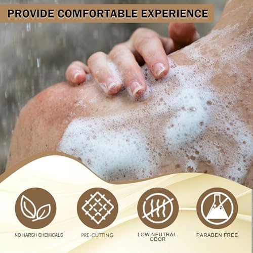 15 Ounces Glycerin Soap Base - Scented Melt and Pour Soap Base for DIY Crafting, Easy to Cut, Vegan and Natural, Moisturizing and Gentle on Skin, Perfect for Soap Making Supplies (Oatmeal Milk)