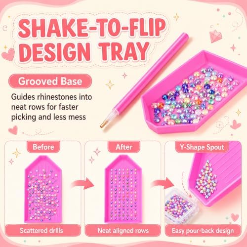 51PCS Diamond Painting Tool Kit, Rhinestones Picker Tool Set
