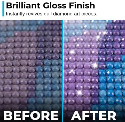 Diamond Art Sealer Spray, Crystal Art Sealer Spray, 100ml*2Pcs（3.38floz）