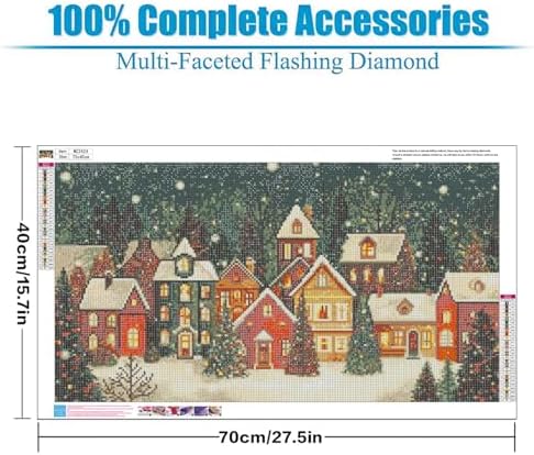 Extra Large Diamond Painting Kits for Adults, 5D Diamond Art Kits 28x16 In
