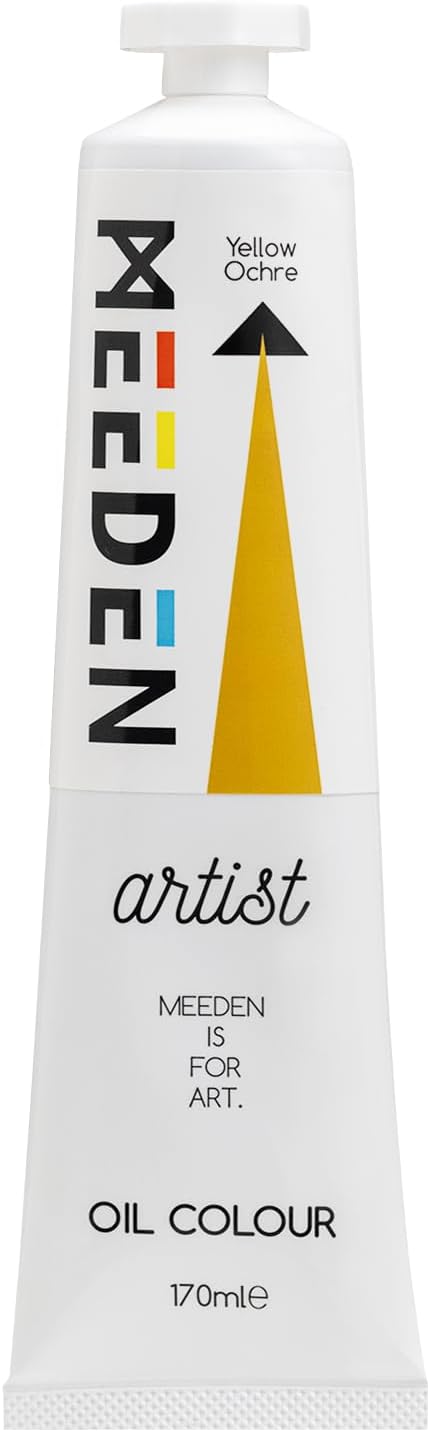 MEEDEN Artist Grade Oil Paint: Yellow Ochre - 170ml/5.7oz Tube | Professional Art Paints and Supplies for Canvas Painting