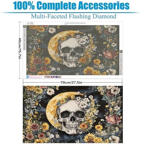 Extra Large Diamond Art Kits for Adults, 5D Diamond Painting Kits 28x16 In