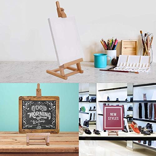 U.S. Art Supply 16" Mini Tabletop Wooden H-Frame Studio Easel (Pack of 12)