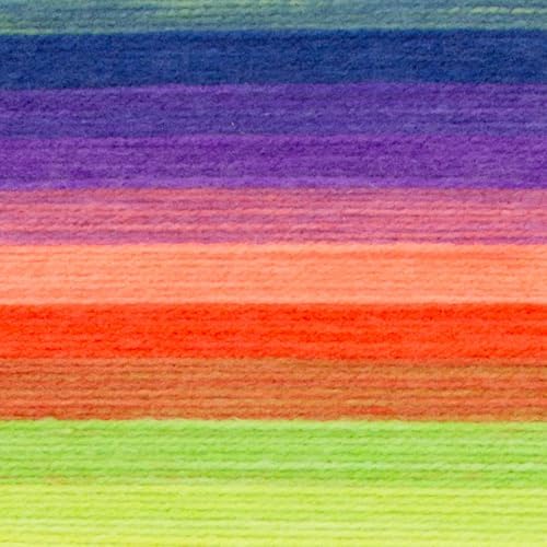 Lion Brand Yarn, Mandala DK Crochet Yarn, Slimer, Multicolor, 1 Pack