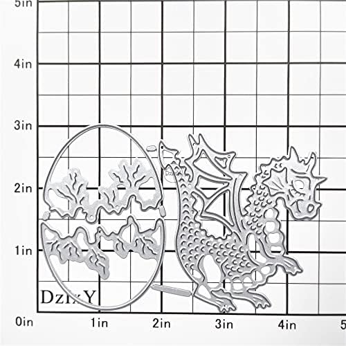 Dinosaurs Eggs Metal Cutting Dies for Card Making
