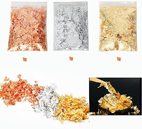 Cayway 82 PCS Natural Dried Pressed Flowers Leaves Glitter and Accessories Kit with Tweezers, Scissors for DIY Candle Resin Jewelry Nail Pendant Crafts Art Floral Decoration