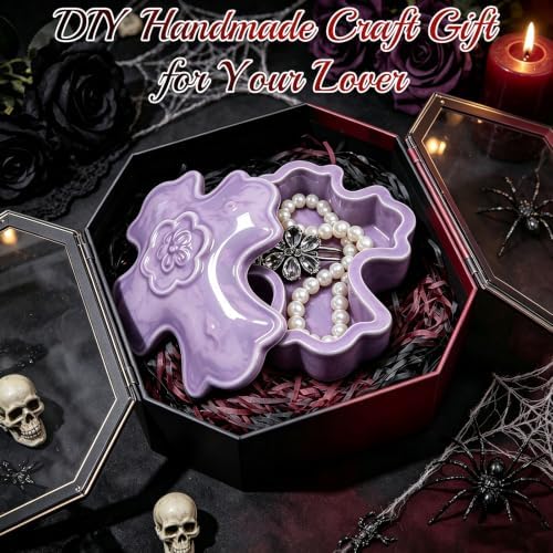 Resin Cross Mold, Halloween Cross Box Mold with Lid