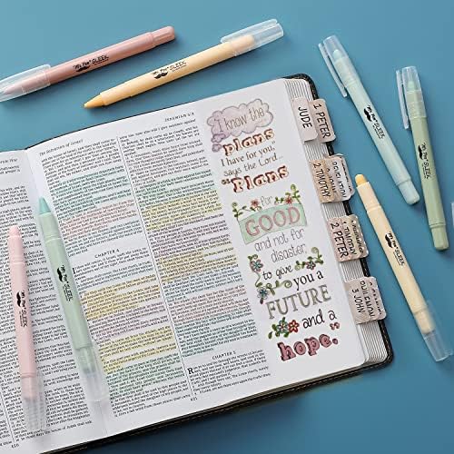 Mr. Pen- No Bleed Gel Highlighters, Pastel Colors, 8 Pack