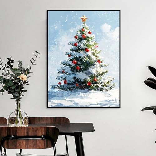 Christmas Diamond Art Kits for Adults, Christmas Tree Diamond Painting Kits