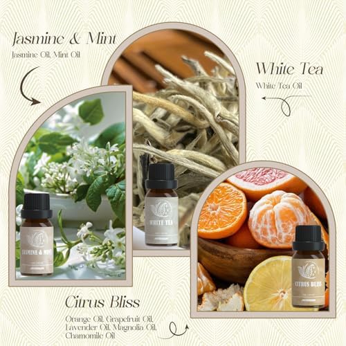 ARVIDSSON Hotel Diffuser Oil Gift Set, Hotel Essential Oils for Diffuser