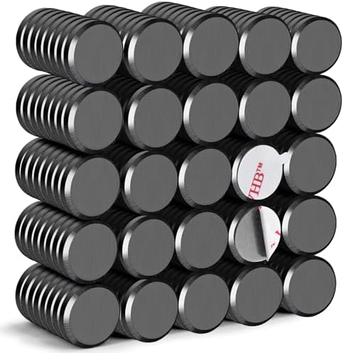 DIYMAG Strong Adhesive Magnets,200pcs 0.7x0.12in Fridge Refrigerator Magnet