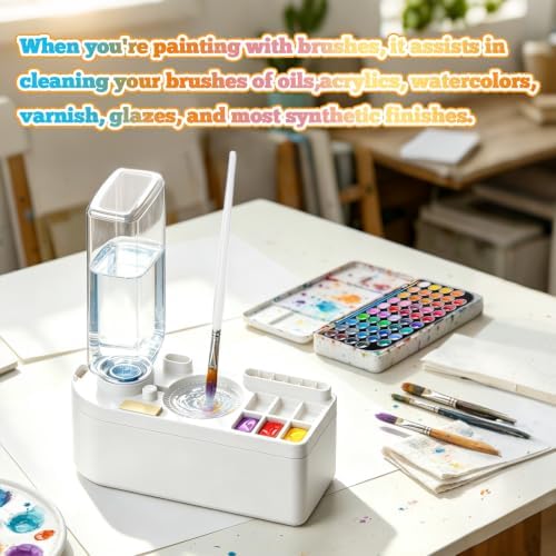 Paint Brush Cleaner Tool Water Color Brush Rinser Flush My Brush