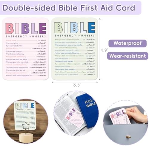 XKDOUS 50 Bible Study Supplies Journaling Kit with Journal and Case, Purple