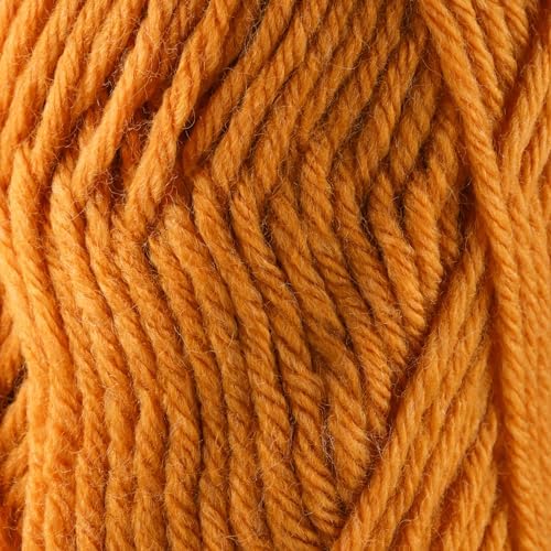 Sensy Roving Yarn, 3.5 oz, 132 Yards, Gauge 5 Bulky (Mustard)