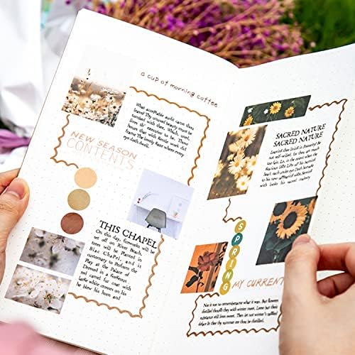 LOKIPA 300 Sheets Washi Sticker Set, Aesthetic Washi Stickers for Journaling Decorative Stickers for Scrapbooking DIY Arts Crafts