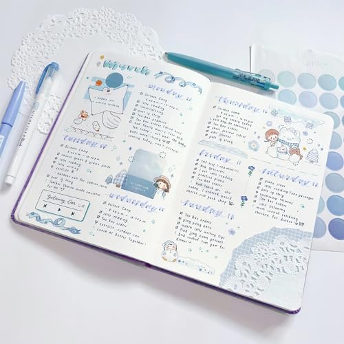 Blank Journal Notebook, A5, 192 Pages 100 GSM Thick Sketch Book for Women Men, Hardcover Leather Unlined Journaling for Work, Notebooks for Writing, 5.8 inches x 8.5 inches (Purple)