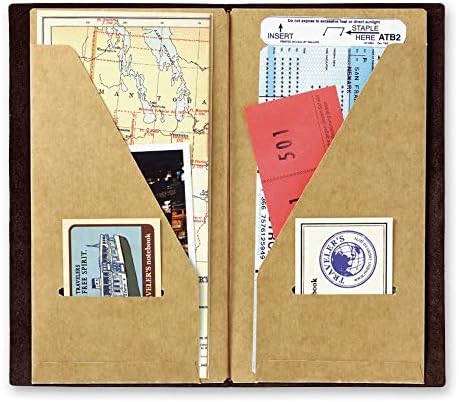 Traveler's Notebook Refill Kraft File Regular Size 14332006