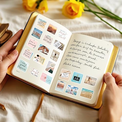 50 Pcs Christian Faith Quote Vinyl Stickers