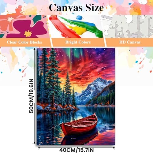 Artykapby Paint by Numbers kit for Adults Landscape16x20 inch