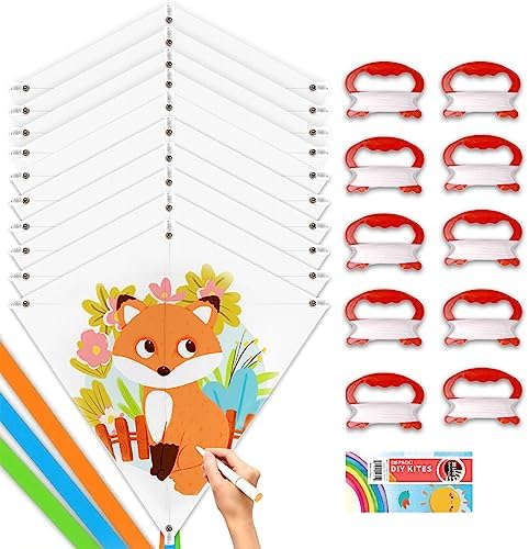 DIY Kites for Kids Kite Making Kit, Decorating Coloring Kite Party Pack