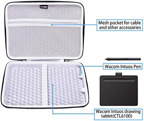 Tablet Case for Wacom Intuos Medium Tablet fits Model # CTL6100