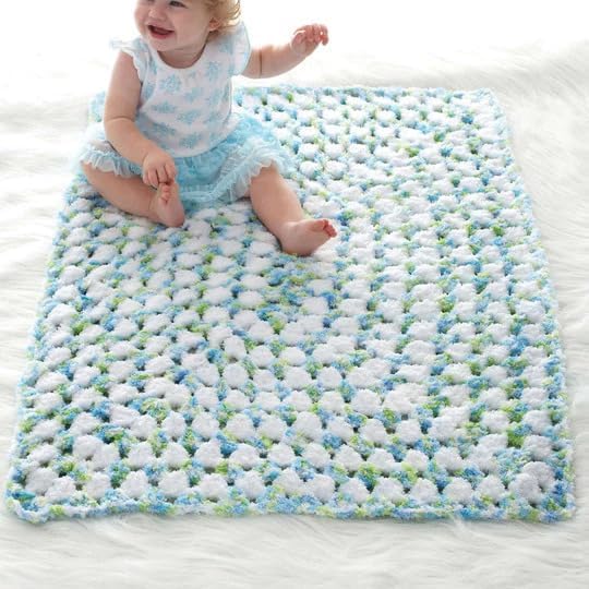 Bernat Pipsqueak Baby Yarn for Crocheting Soft, Sittin Pretty, 3-Pack