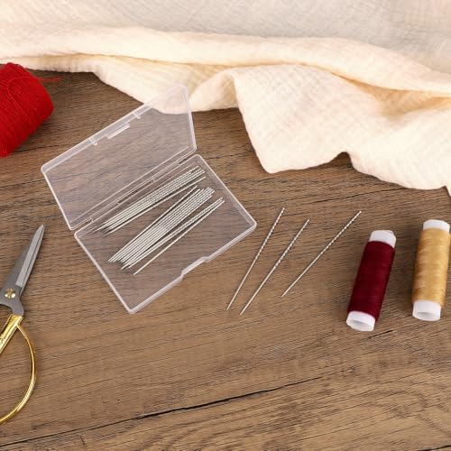 20 Pcs Large Snag Repair Tool with Storage Box, 3in/7.65cm Sweater Snag