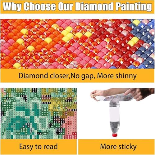 Diamond Art Kits for Adults,Tree of Life Square Diamond Painting 12x16in