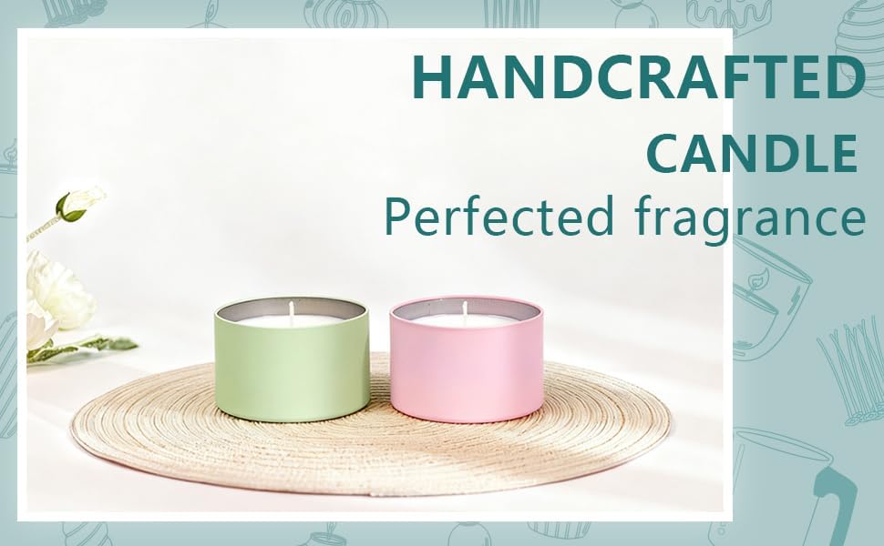 Candle Making Kit for Adults with Hot Plate, Complete Homemade Candles Kit | Natural Soy Wax & Complete Set, Beginner Friendly Handmade Candles with Rich Scent, Gift Boxes, Colorful Tins