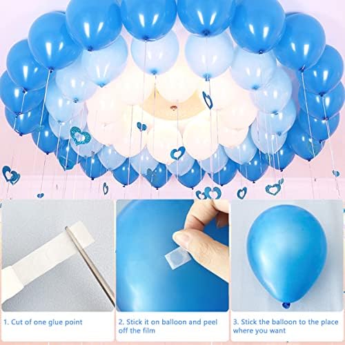 400 PCS Clear Removable Glue Point Double Sided, Glue Point Dots for Balloon Party, Adhesive Dots for Craft