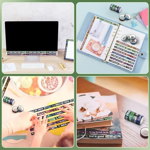 24 Rolls Back to School Christian Bible Verse Washi Tape