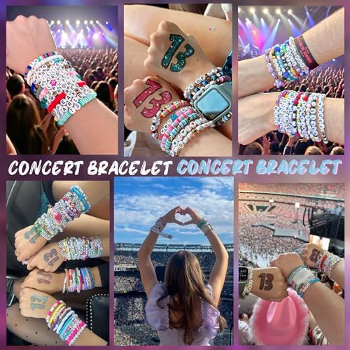 Gionlion 30,000 Pcs Clay Beads Bracelet Making Kit, 168 Colors 8 Boxes Flat Preppy Beads for Friendship Bracelets, Jewelry Kit with Pendant Charms Elastic String Crafts Arts Crafts Gifts