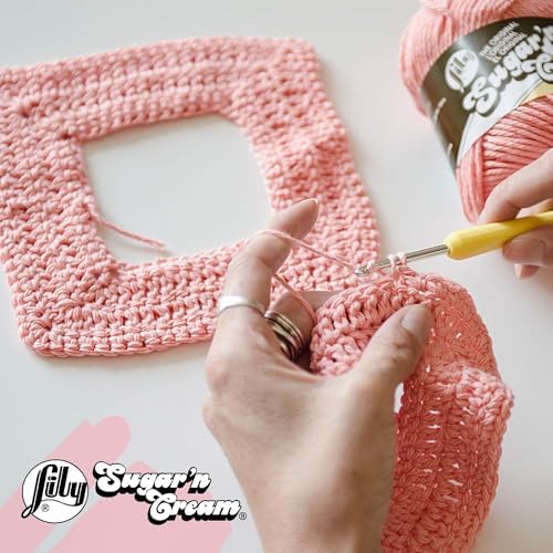 Lily Sugar'n Cream Cone Cotton Yarn for Dishcloths, Bamboo