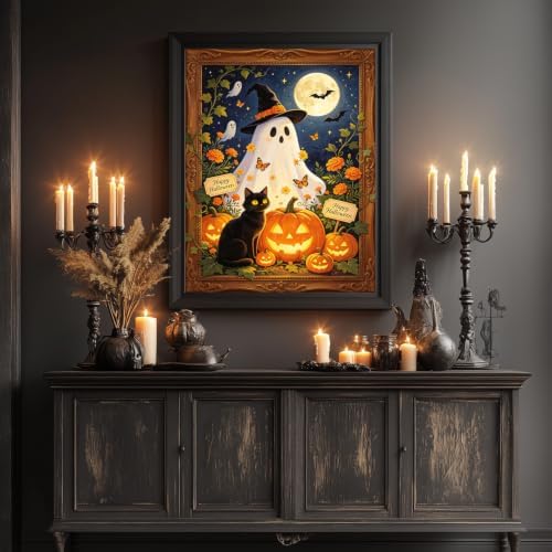 SUHEFAFA Halloween Diamond Art Kits for Adults Beginners 12×16 inch