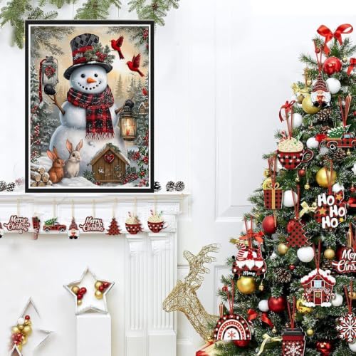 Axquilon Christmas Diamond Art Kits for Adults 12x16 in
