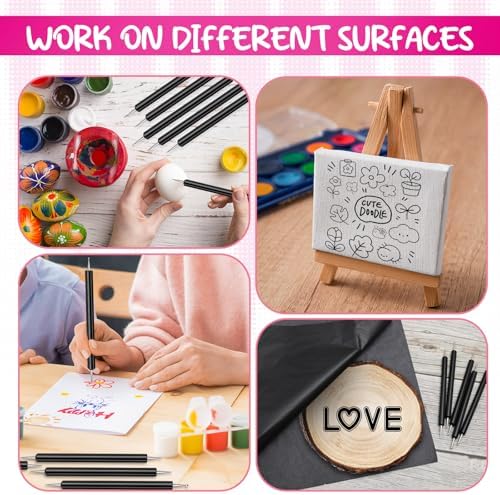 Ashmacdo 20 Pcs Dotting Tools for Painting,Ball Embossing Tool Tracing Stylus for Transfer Paper Drawing Nail Art