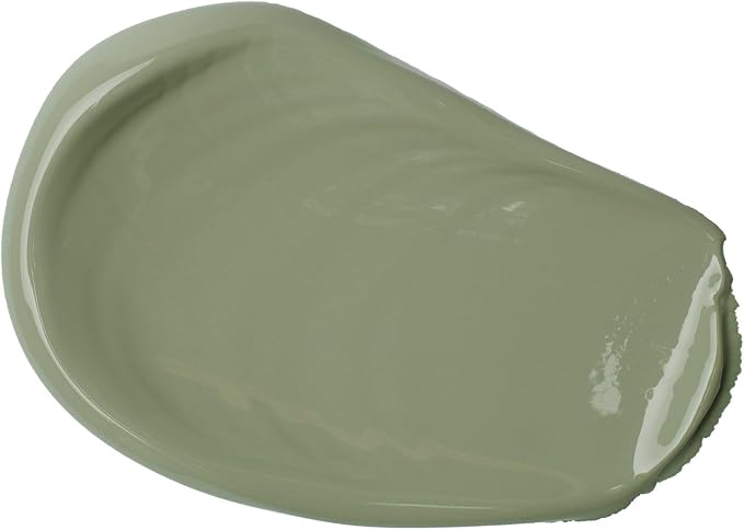 Liquitex BASICS Acrylic Paint, 4-oz Tube, Green Gray | Medium Viscosity, Satin Finish, Lightfast, Fine Art Pigments, Range of Opacities, Easy Blending