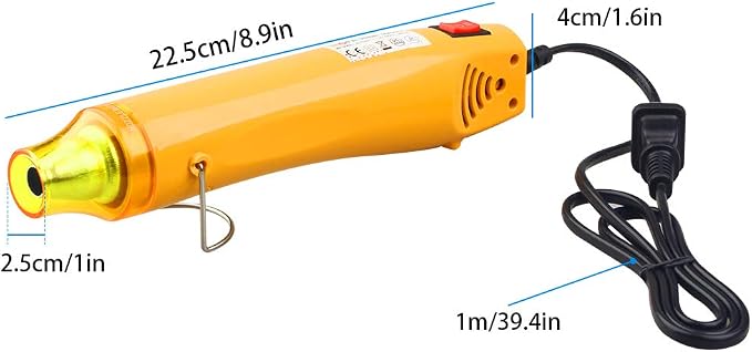 Tomorotec New Power Adjustable Mini Heat Gun, up to 660 F